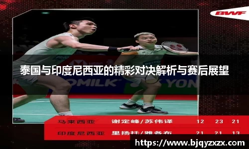 泰国与印度尼西亚的精彩对决解析与赛后展望